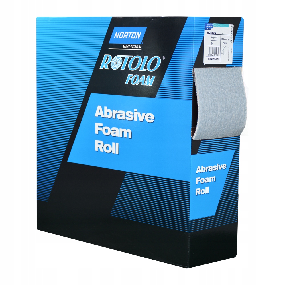 Нортон наждачний папір на губці ROTOLOFOAM P400