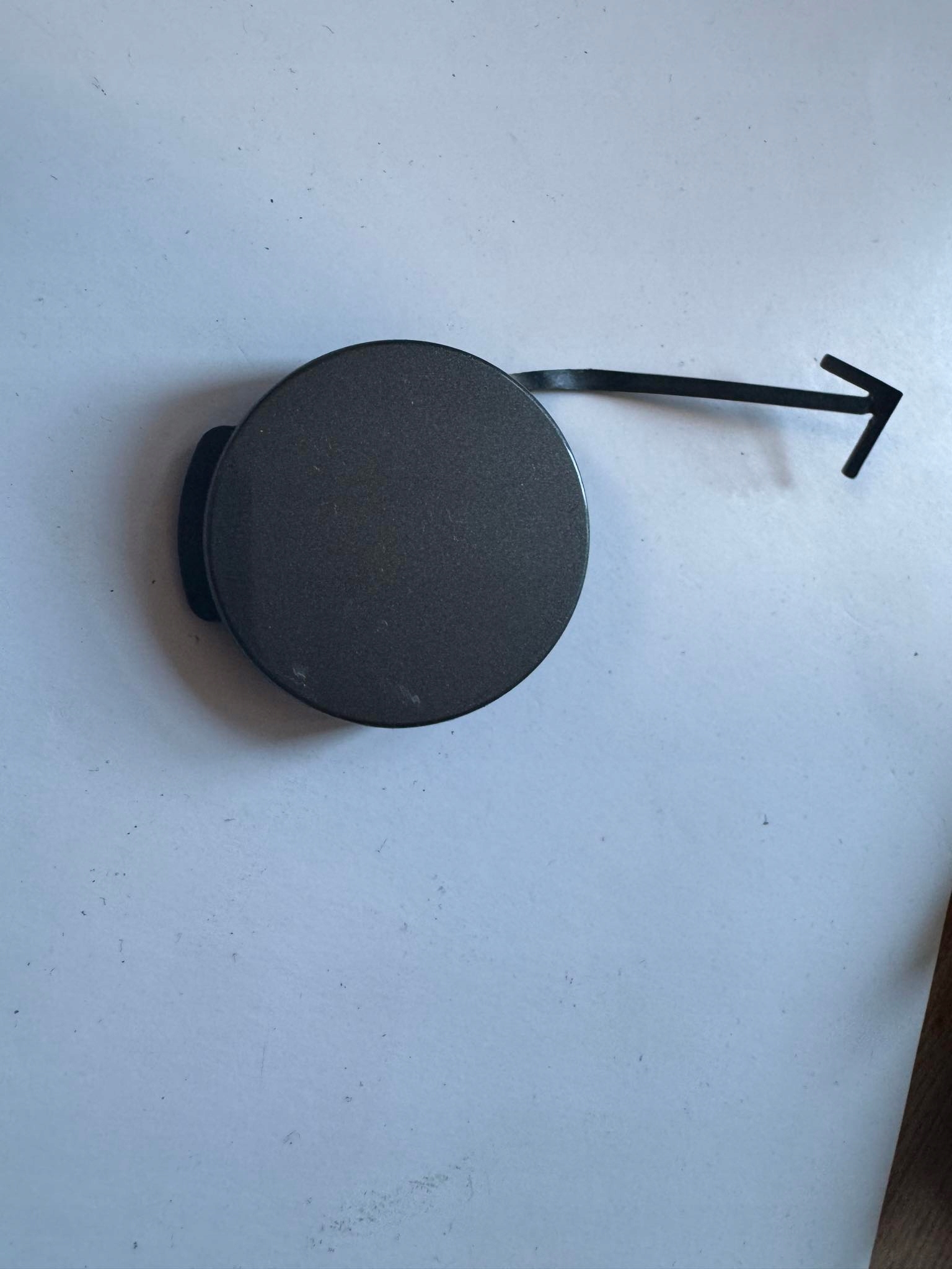 VW GOLF VI plus 10r. -> towing hook cap of a bumper front 5M0807241A