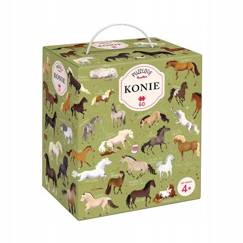 

CzuCzu Konie Puzzle 60 elementów dla dzieci 4+