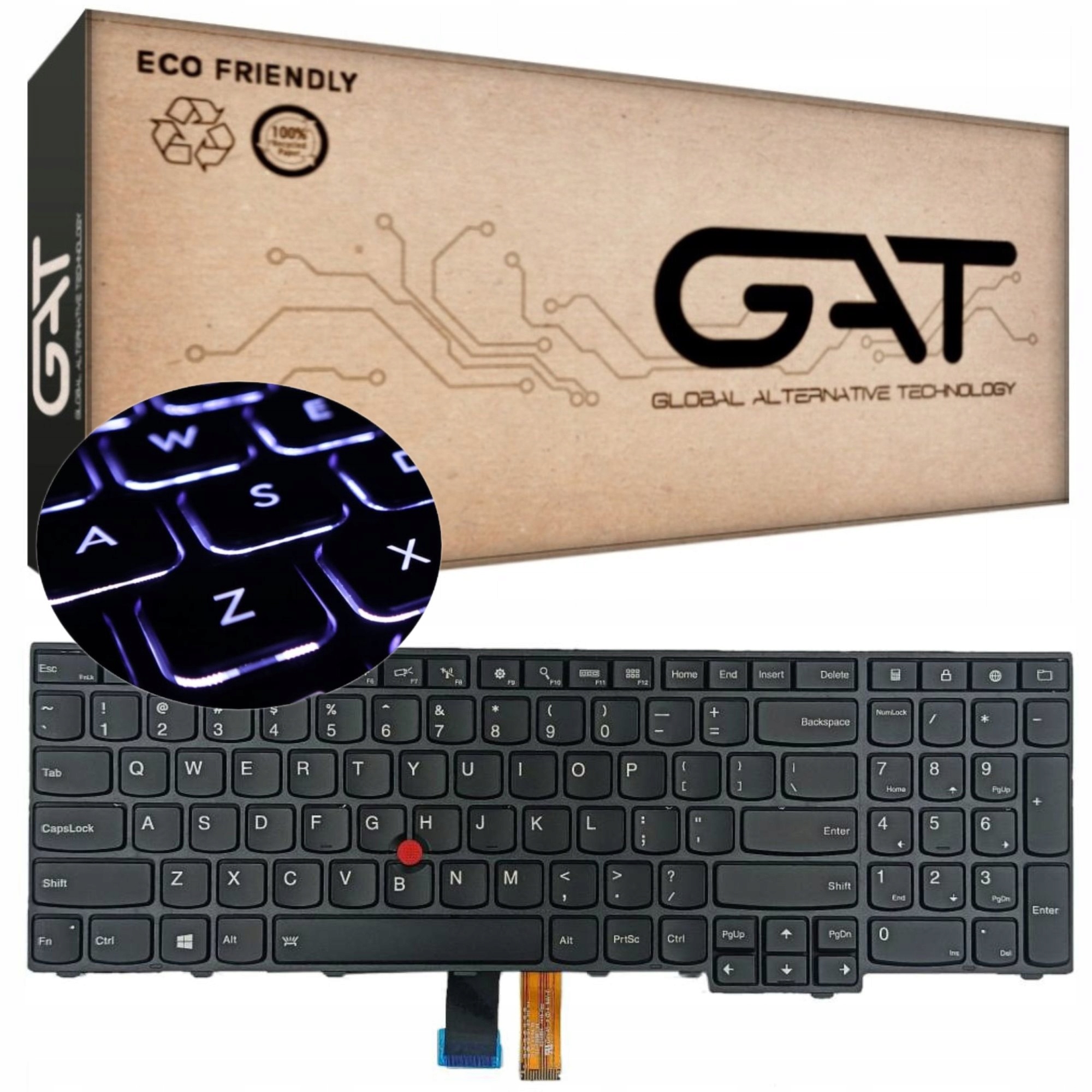 Klawiatura do Lenovo ThinkPad L560 00PA596 L540 E540 E545 W540 T550 Led