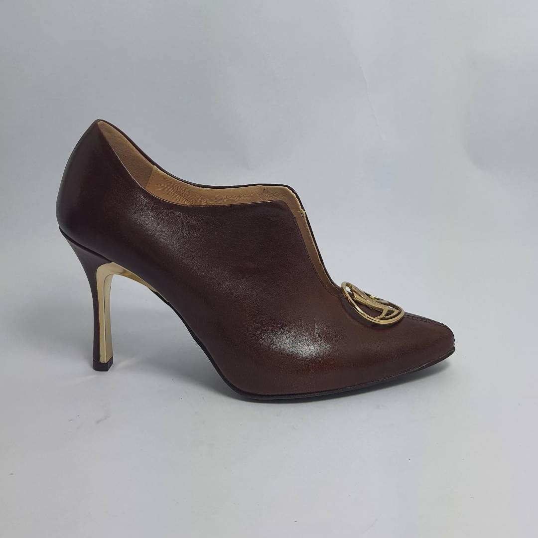 Dámské polobotky Higo 2416 hnědé 37