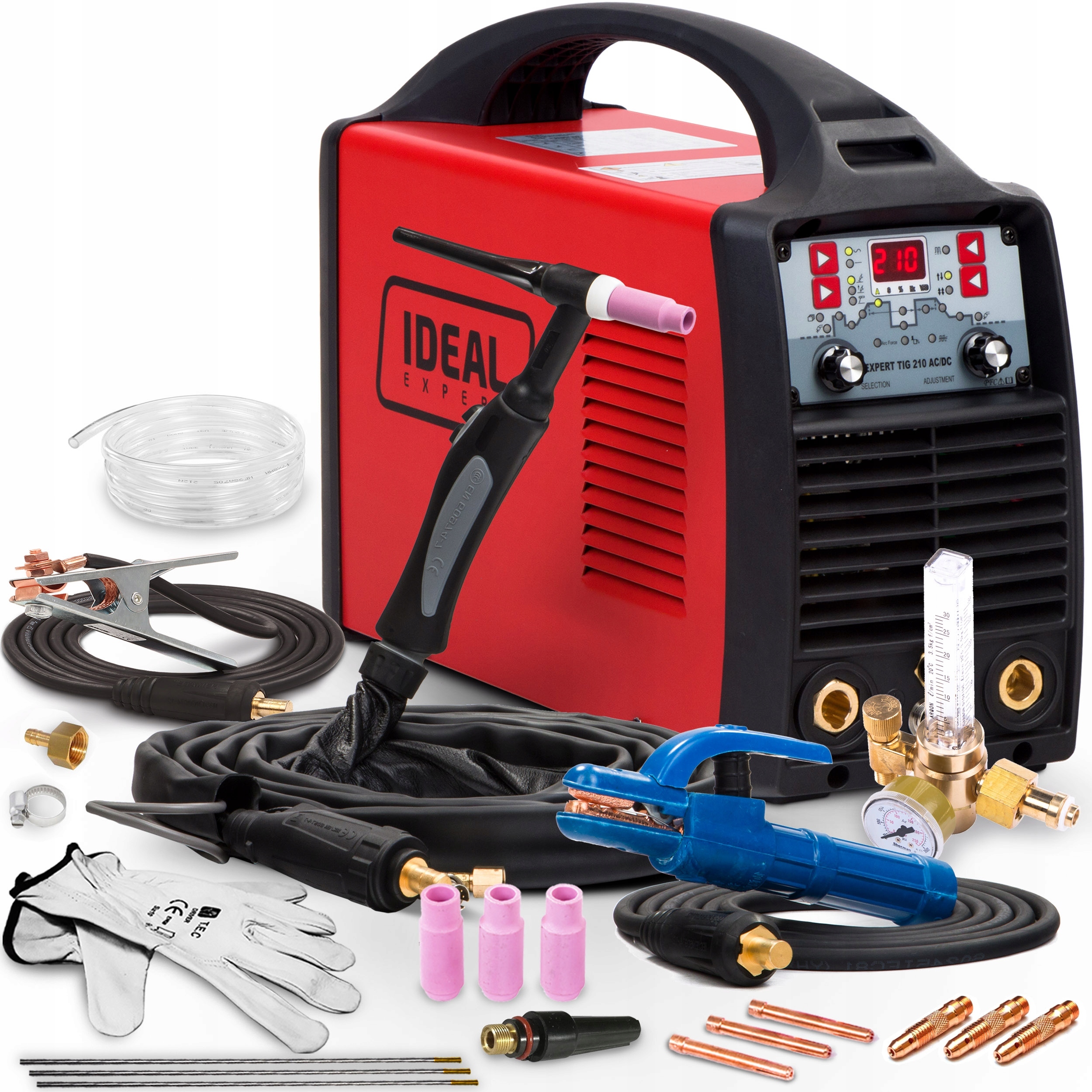 Invertorová Svářečka Ideal Expert Tig 210 Ac/dc Mma Puls 230V 210A