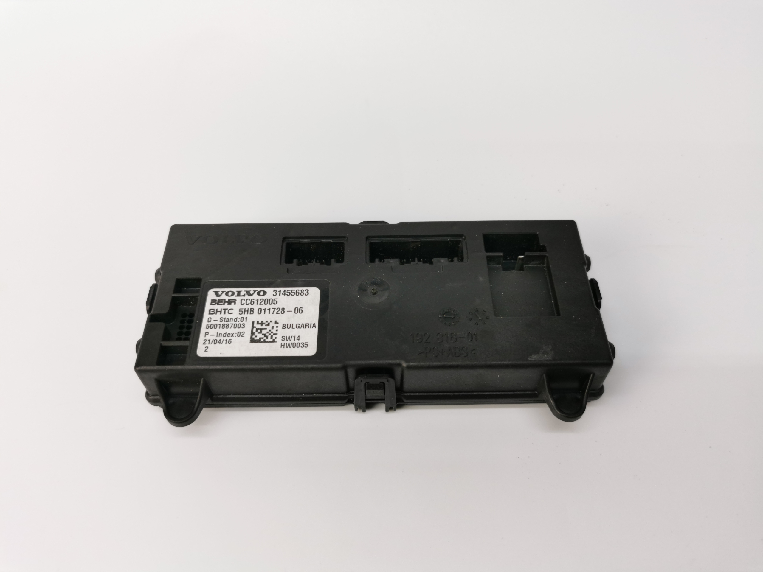 Bedienteil klimaanlage VOLVO XC90 II 31455683