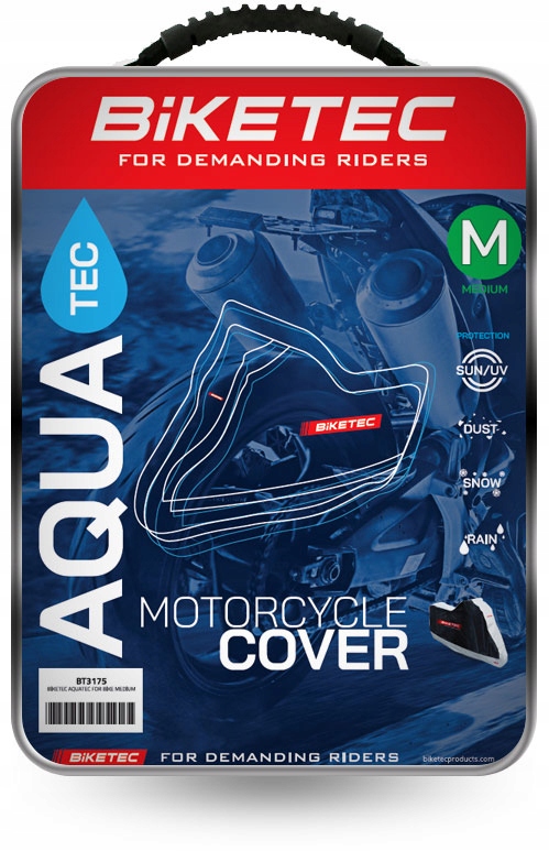 

Pokrowiec Motocyklowy Biketec M Wzmacniany Aquatec