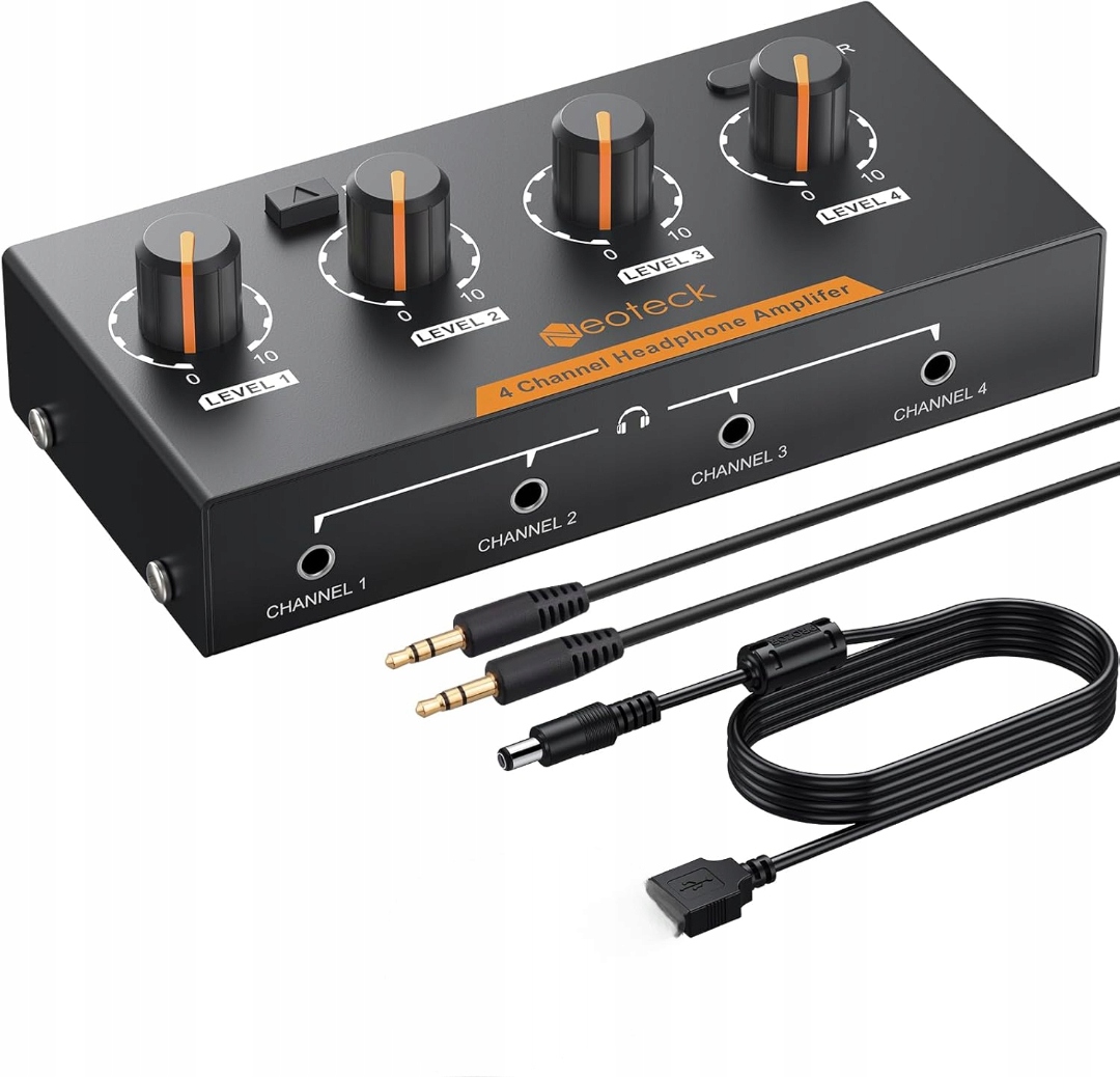 4-KANÁLOVÝ Stereofonní Mono/stereo Sluchátkový Zesilovač Neoteck