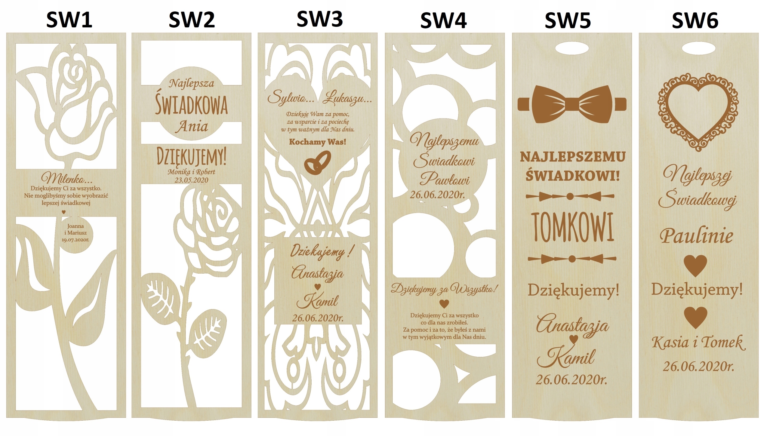 Skrzynka na Wino Pudełko Prezent Grawer Ślub eko Marka inna