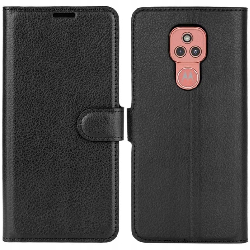 

Litchi Etui Skórzane Portfel Do Motorola Moto E7