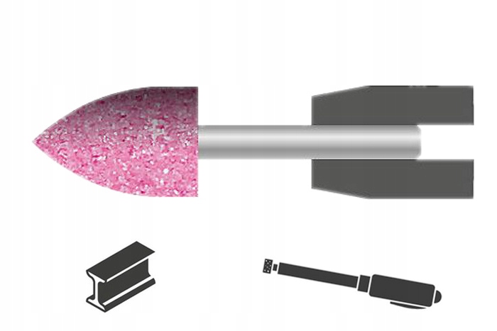 

Ściernica Ceramiczna Trzpieniowa A11 21 X 45 MM