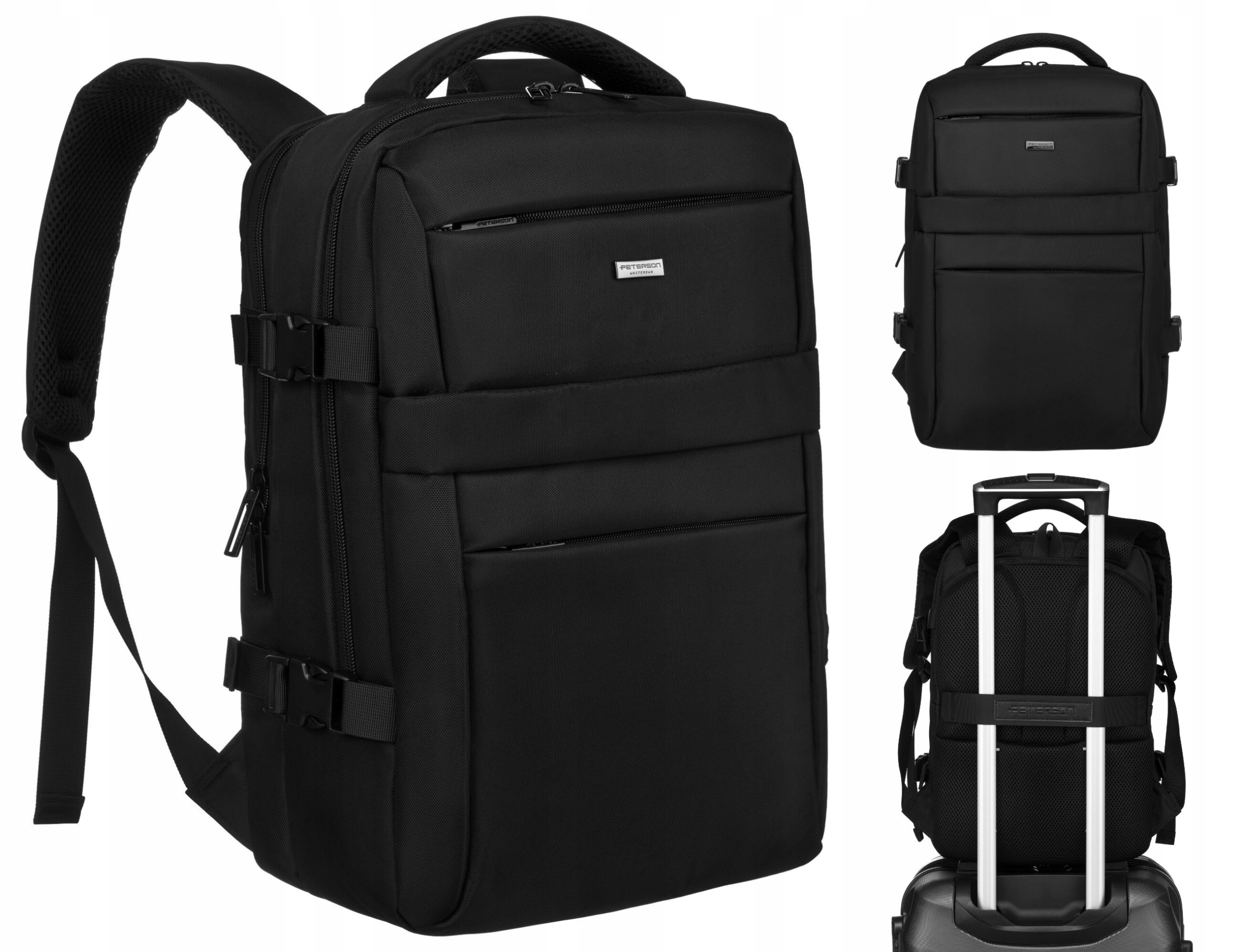 Plecak kabinowy do samolotu pod fotel 40x30x15 Peterson bagaż podręczny