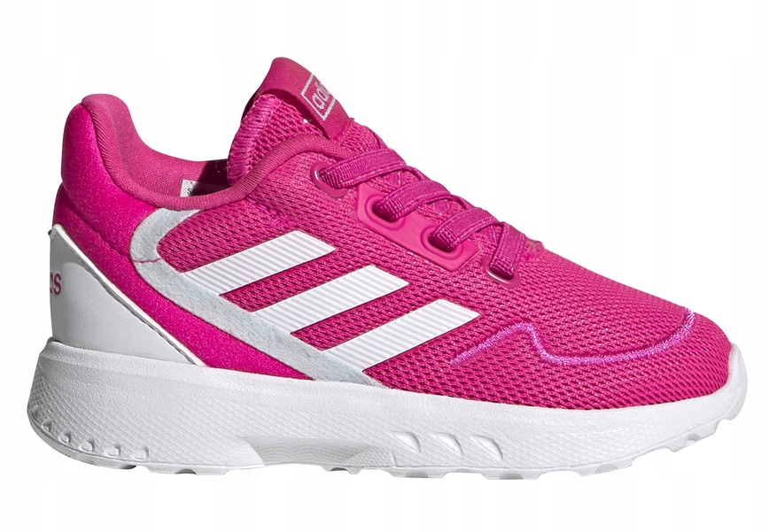 23 Buty Dziecięce Adidas Rzepy Różowe EG3933
