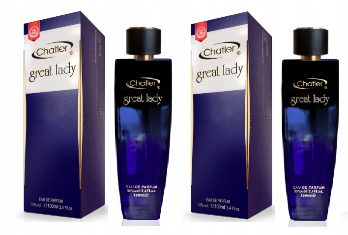 Chatler Great Lady 2x100 ml dámská parfémovaná voda Set