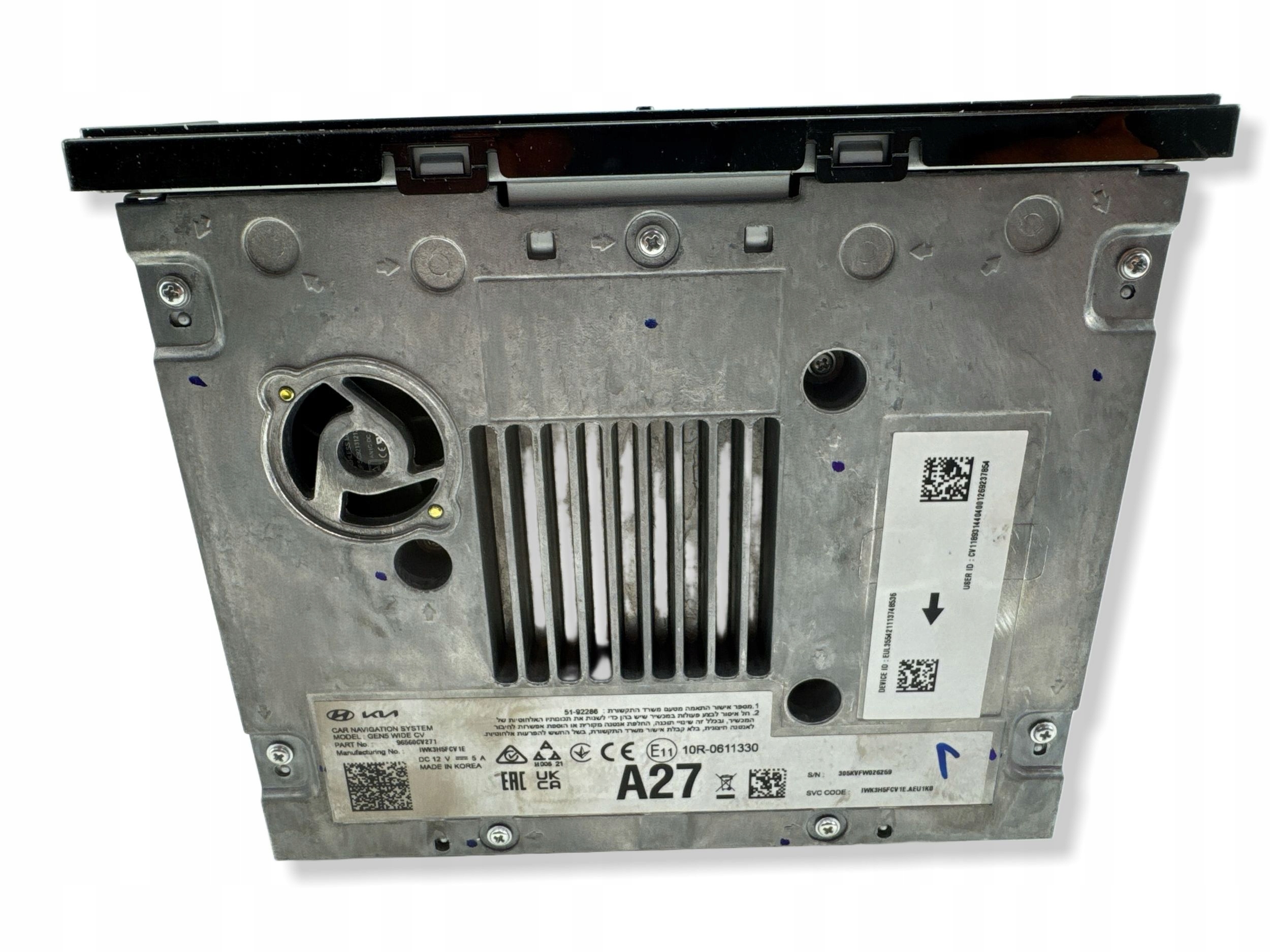 kia EV6 2023 модуль навигации