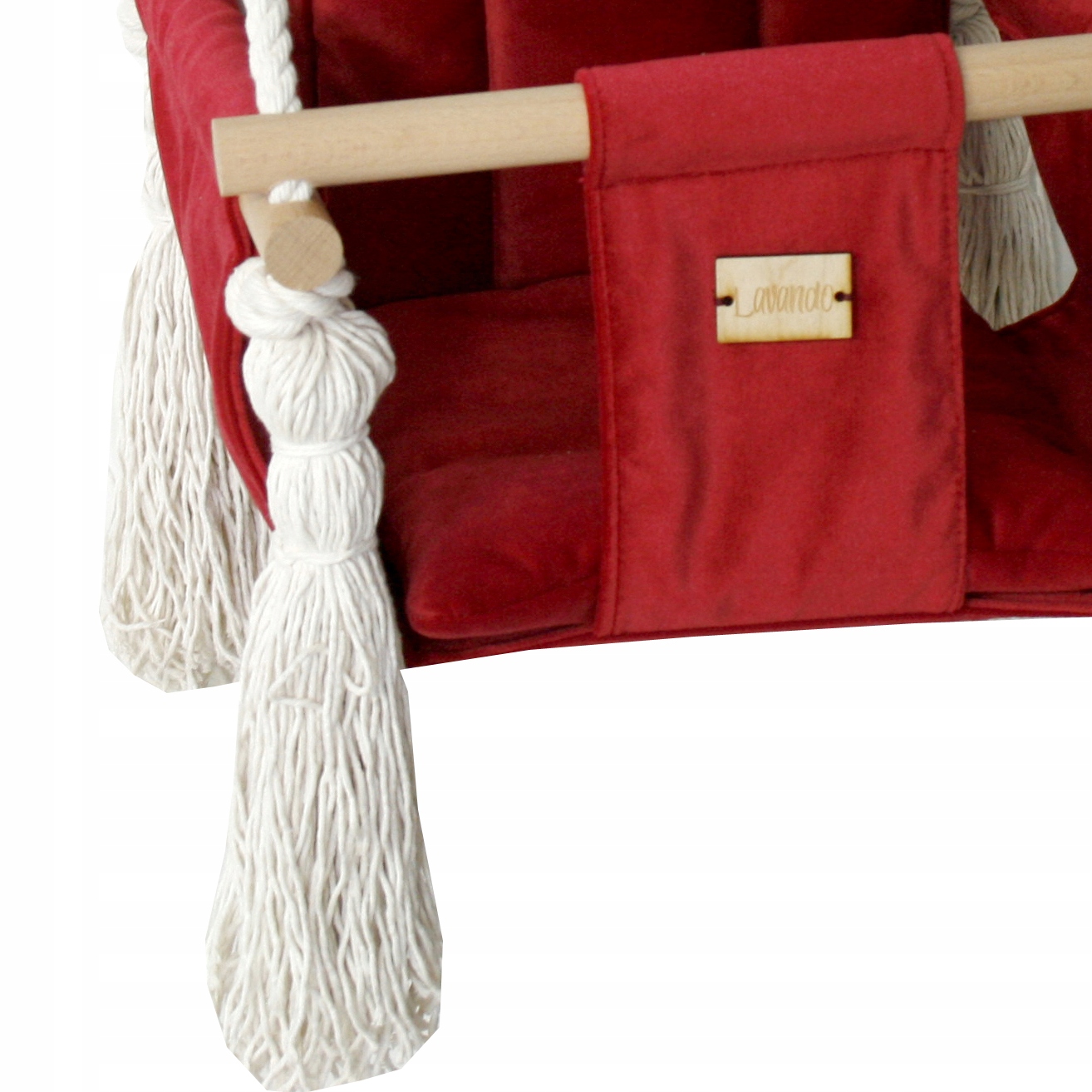 LAVANDO -HUŚTAWKA DLA DZIECI USZTYWNIONA WELUR MIX Marka Lavando