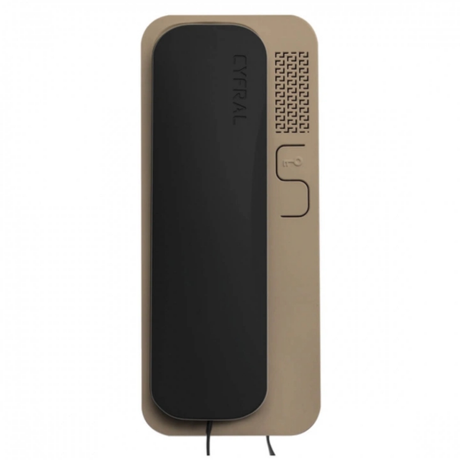 Unifon Cyfral Smart 2P analogowy 2-żyły Czarno-beżowy