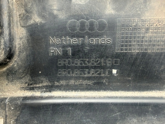 AUDI Q5 8R cover cover below engine 8R0863821C