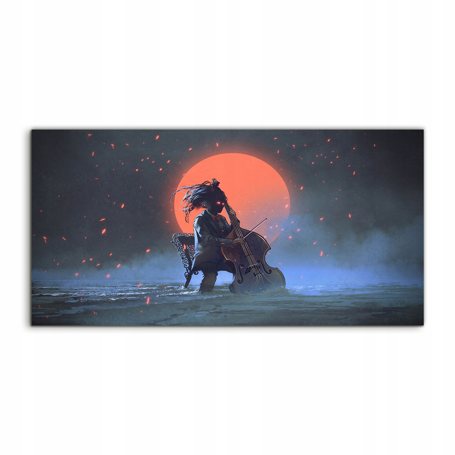 

Obraz akrylowy 140x70 na ścianę Człowiek Krzesło