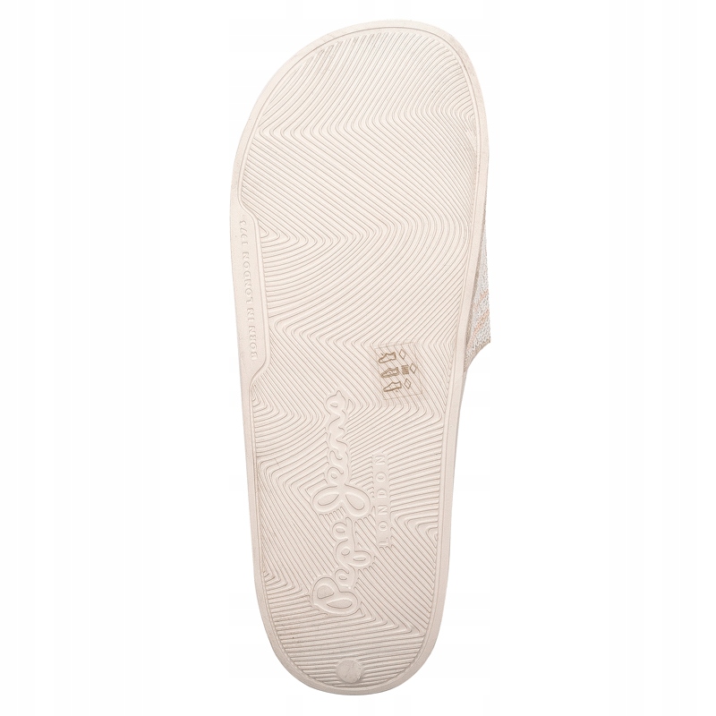 Klapki Pepe Jeans PLS70106 817 Slider Zebra r.41 Wzór dominujący zwierzęcy