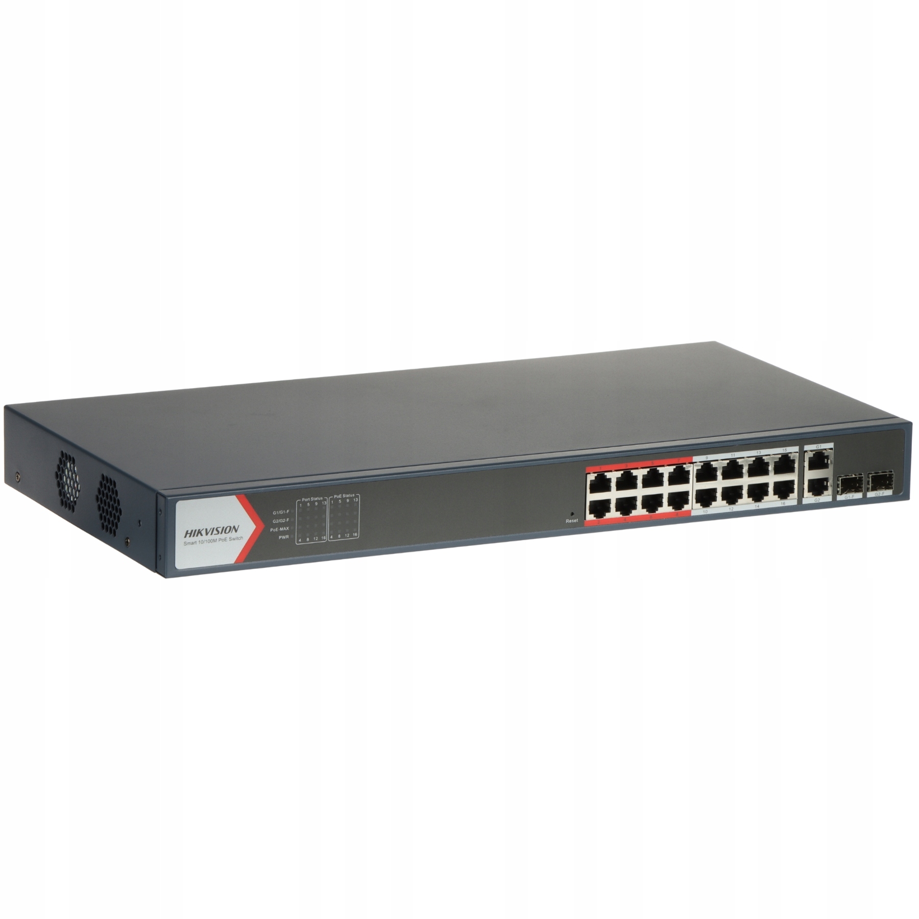 Switch Poe DS-3E1318P-EI(B) 16-PORTOVÝ Sfp Hikvision