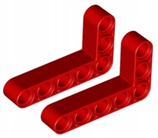 

Lego Technic Czerwona Belka 'L' 3x5 32526/4143154