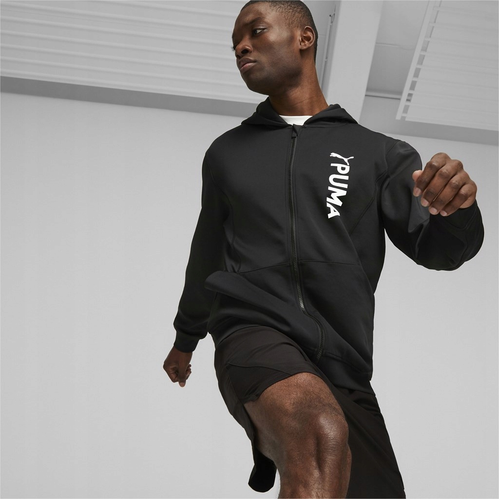 Pánská mikina Puma Fit Double Knit Fz Hoodie