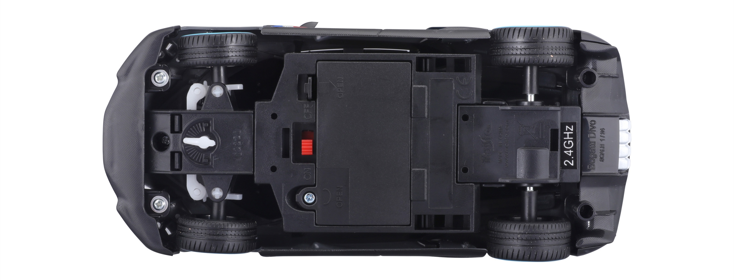 MAISTO TECH Bugatti Divo 1/24 2,4 GHz R/C 81515 Efekty brak