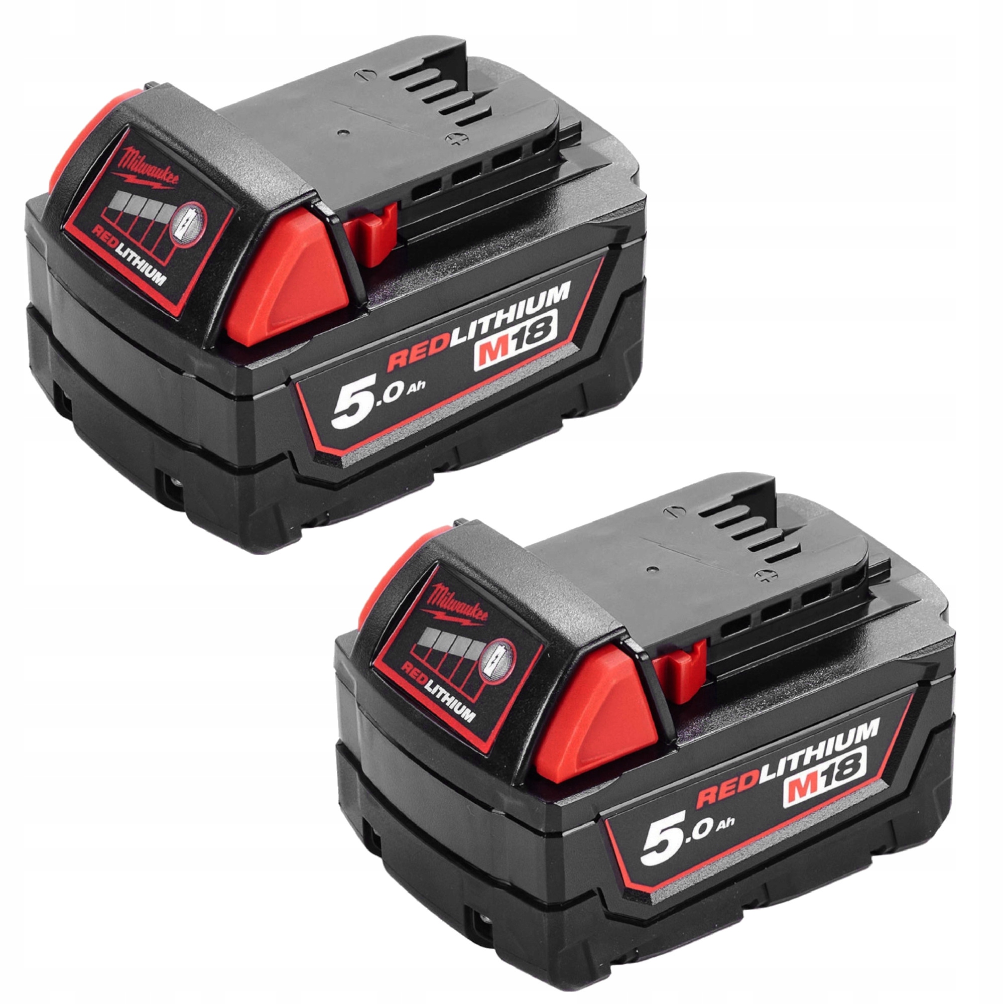 akumulator 18 V 5,0 Ah Li-Ion Milwaukee M18 B5 Zestaw 2 szt.