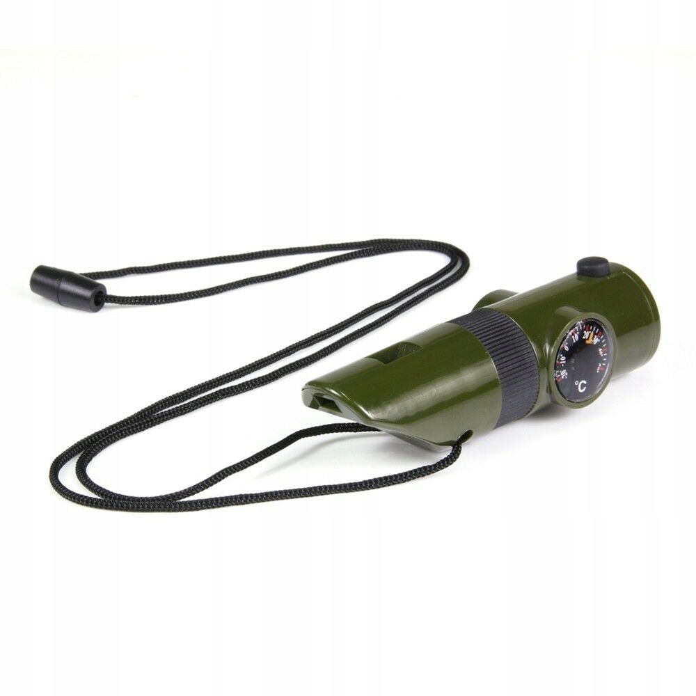 Gwizdek survivalowy Mil-Tec 6w1, Olive (16328401)