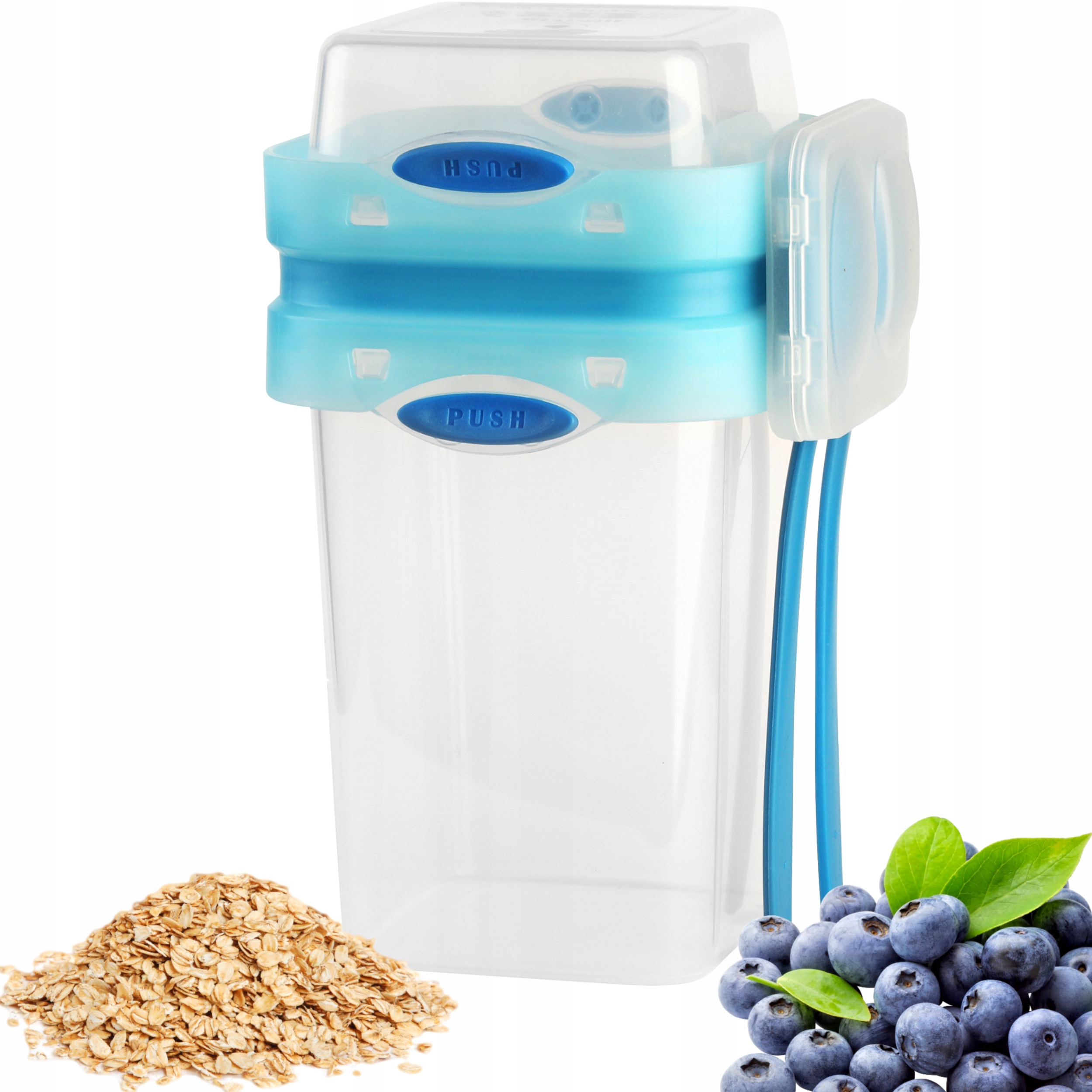 

Pojemnik Na Żywność Śniadaniówka Lunchbox Sztućce
