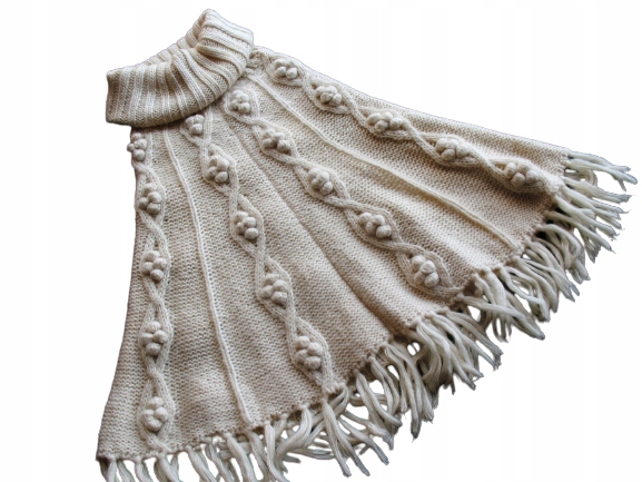 PAPAYA___UNIWERSALNE PONCZO Z KOMINEM