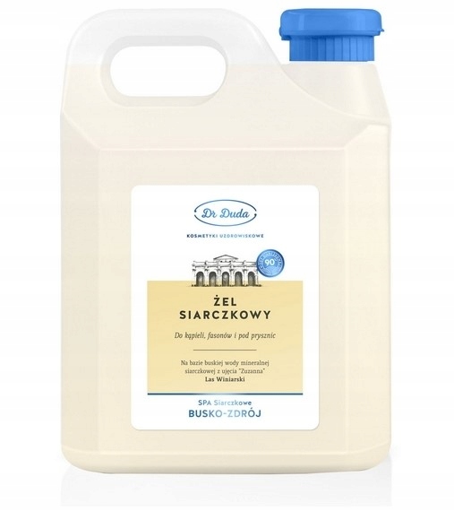 Busko Zdrój sirný Gel 5 kg kanystr Dr Duda