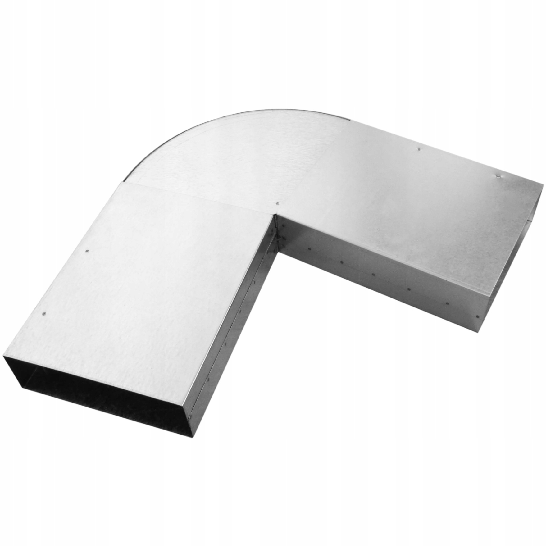 Koleno horizontální rov. nastavitelné oc. 0-110° 200x50mm