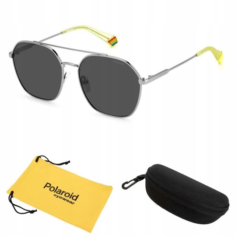 Polaroid Pld 6172S 6LBM9 stříbrné sluneční polarizační brýle
