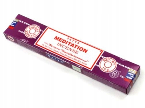 

Kadzidła Satya Meditation 15G Medytacyjne Indie