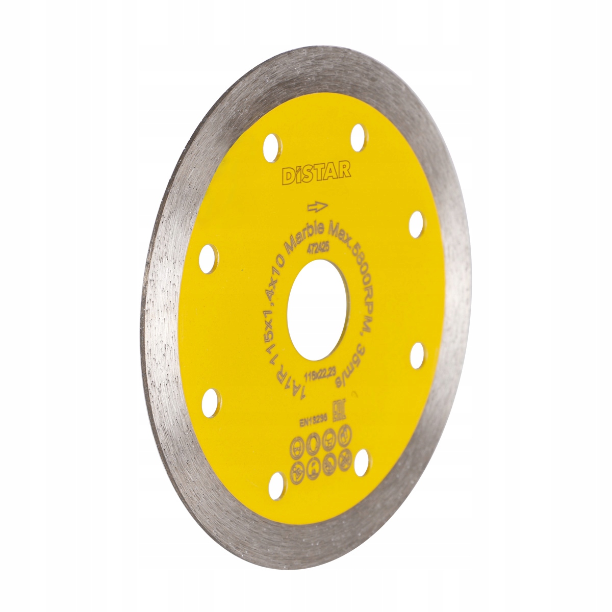 DiSTAR Diamantový Řezací Kotouč 180 mm x 1,4 mm x 10 mm x 25.4 mm Marble