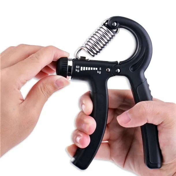 ŚCISKACZ DO RĄK 5-60KG REHABILITACJA TRENING DŁONI PRZEDRAMION JAKOŚĆ