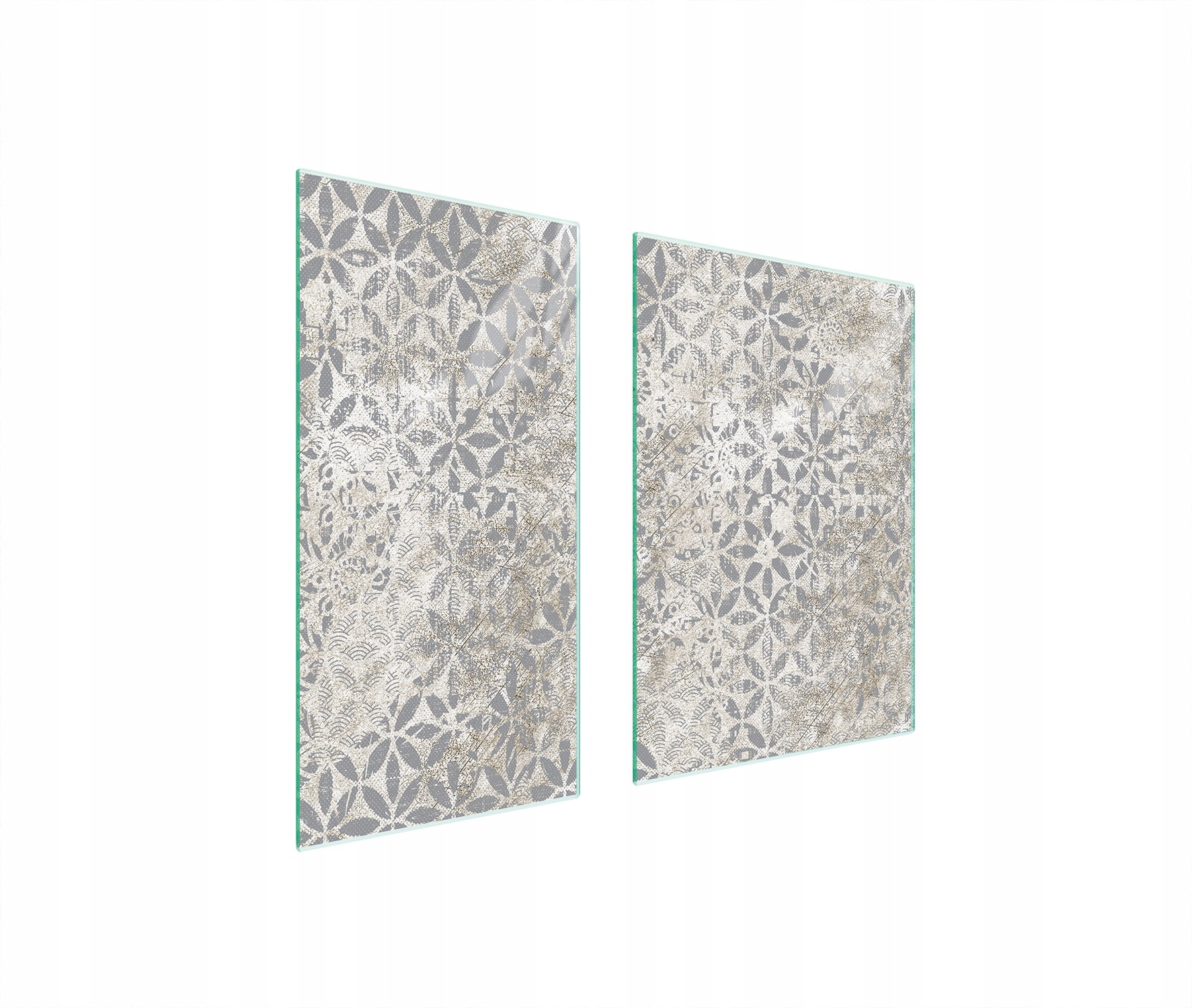 Skleněná Ochranná Deska 75x52 Šedá Tvrzené Sklo