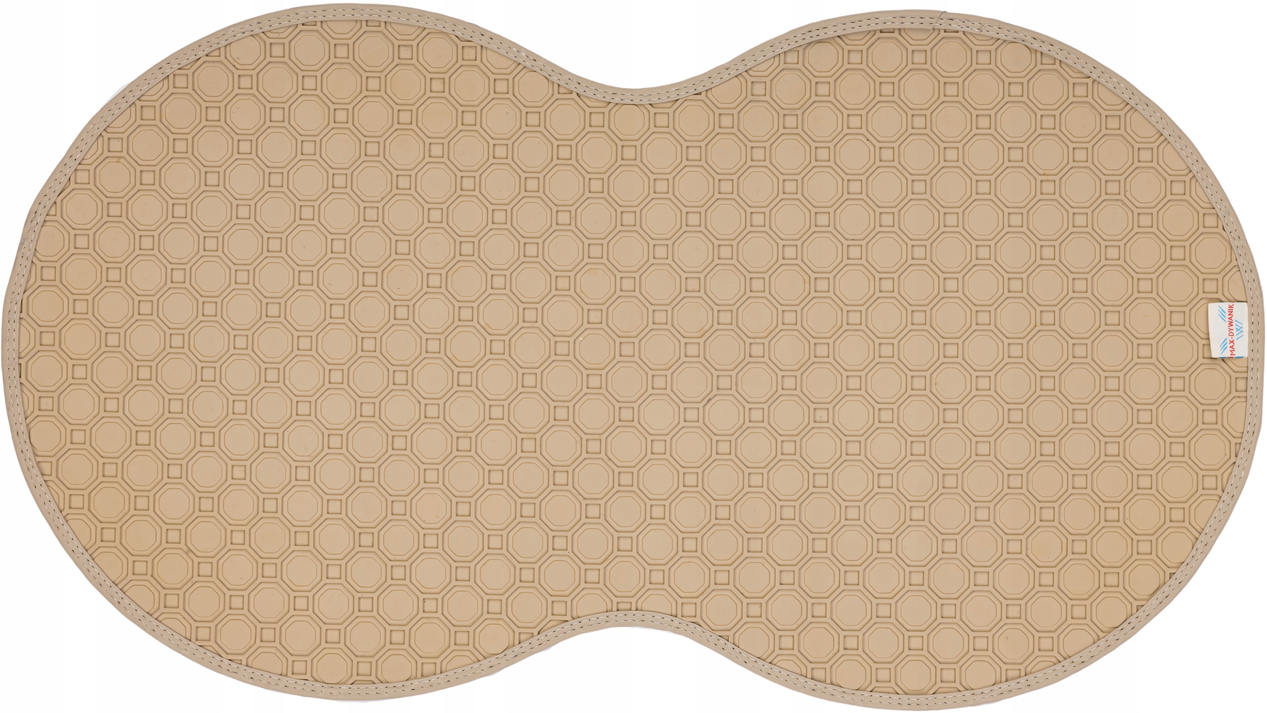 Levně Podložka pod misku pro psa kočku béžová 41x74