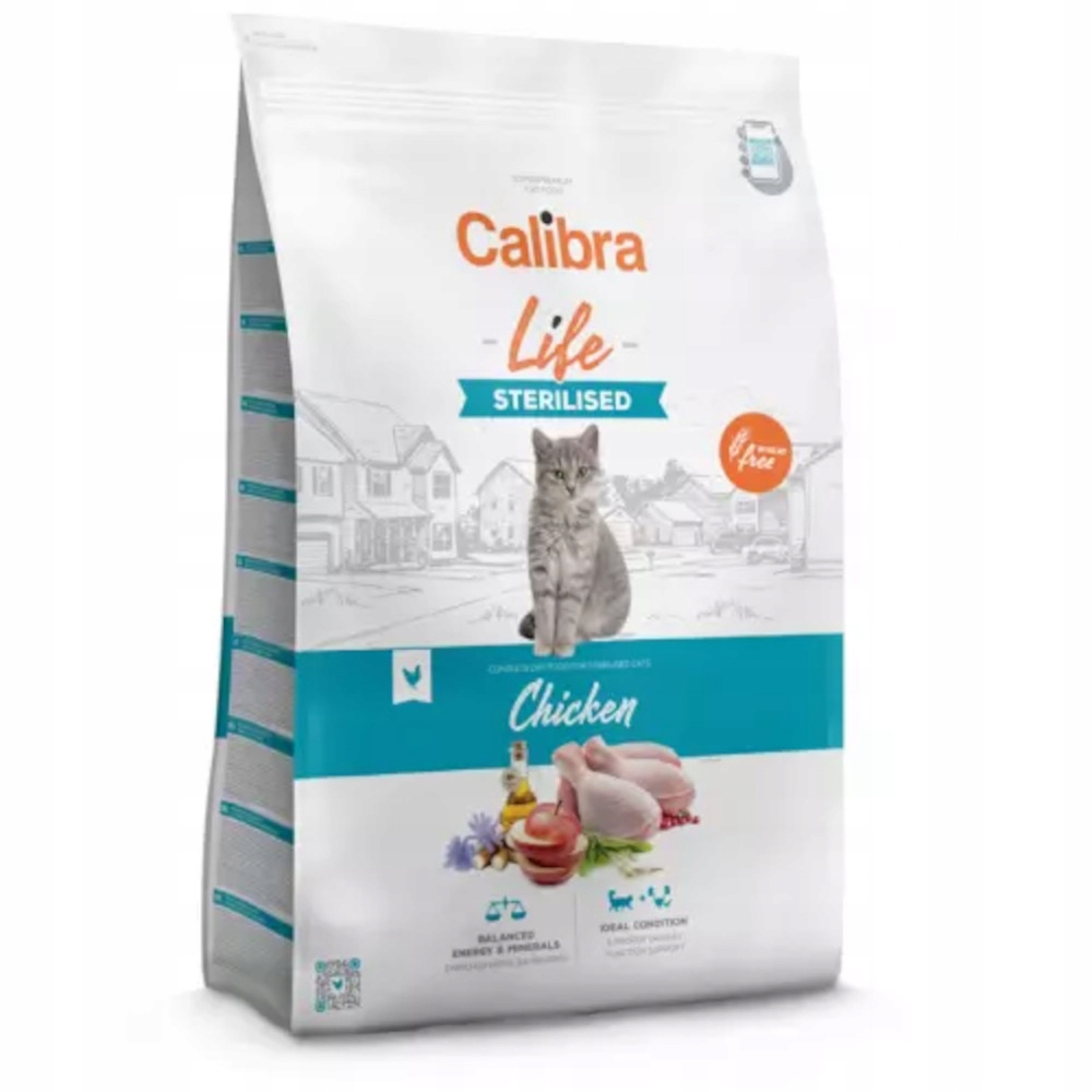 Levně Calibra Cat Life Sterilizované kuře 6 kg