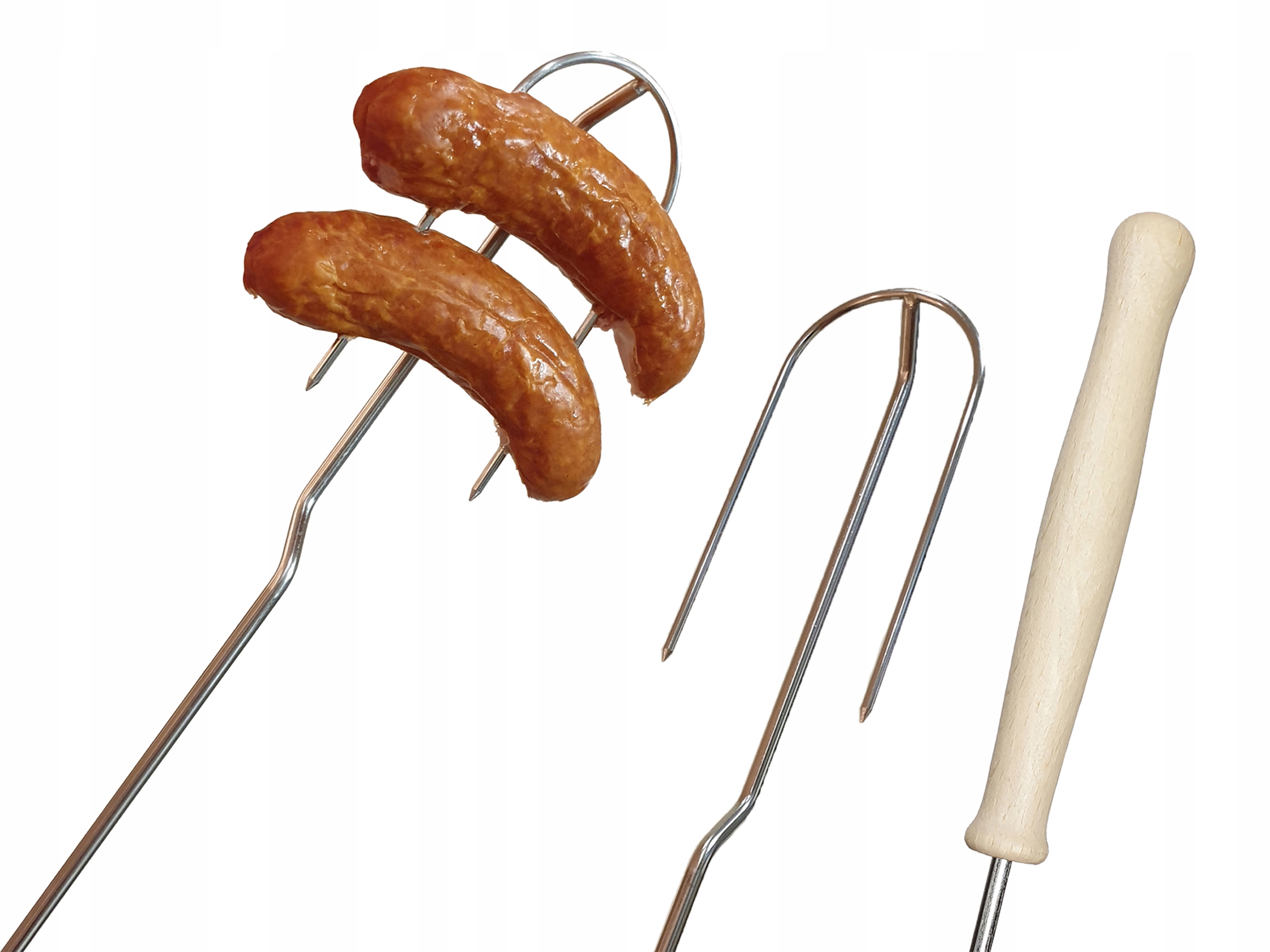 

Wo Kij widelec ogniskowy 130 cm nierdzewny grill