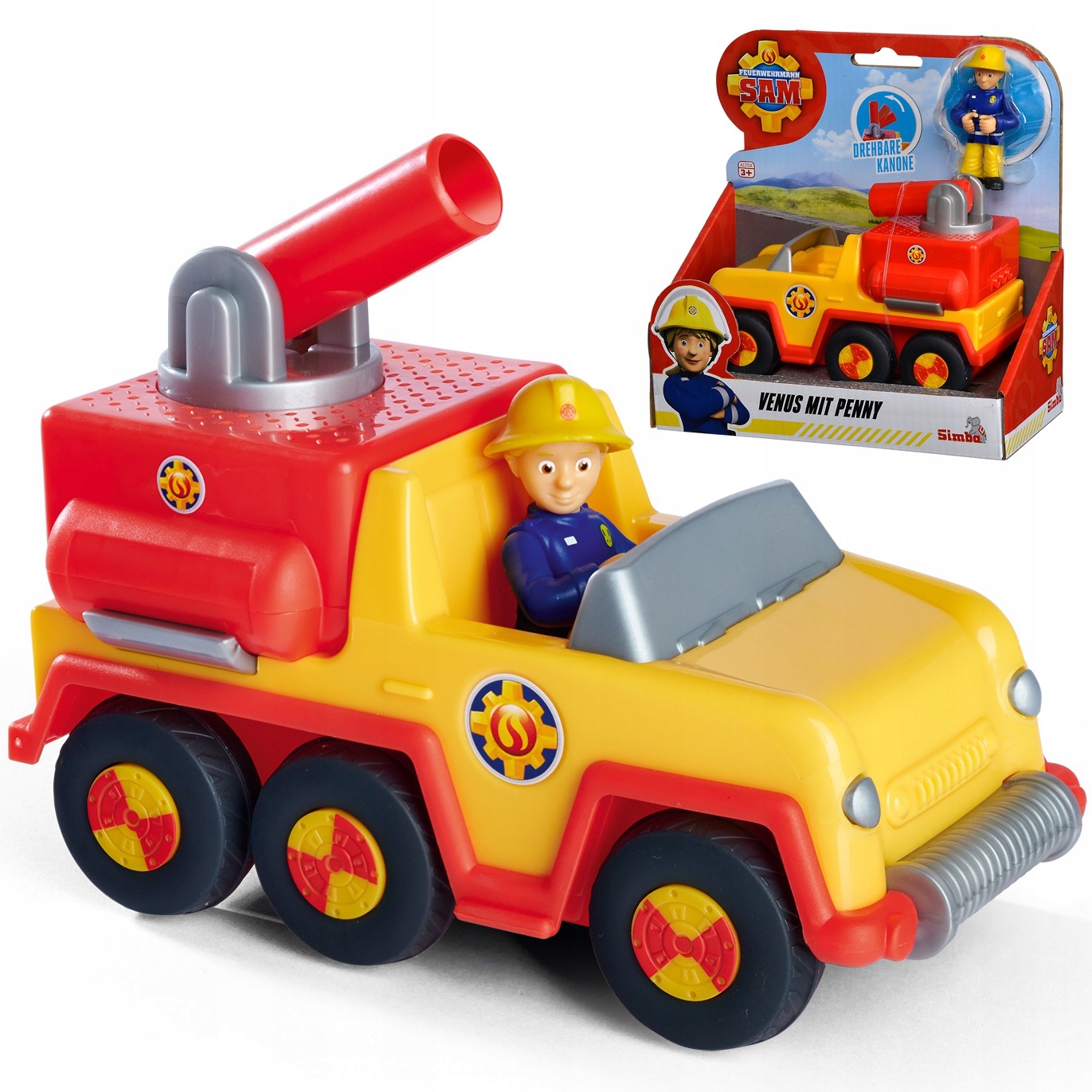 

Simba Strażak Sam Venus Mini Pojazd Figurka Penny