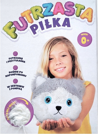 

Futrzasta Piłka Piesek Joinco Zestaw z pompką