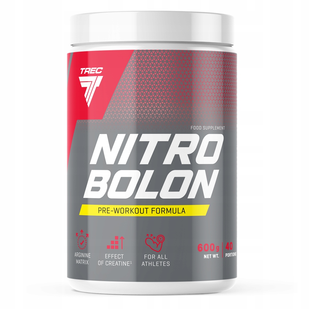 Trec Nitrobolon 550g Kreatin Rychlá Masa A Síla Oranžový