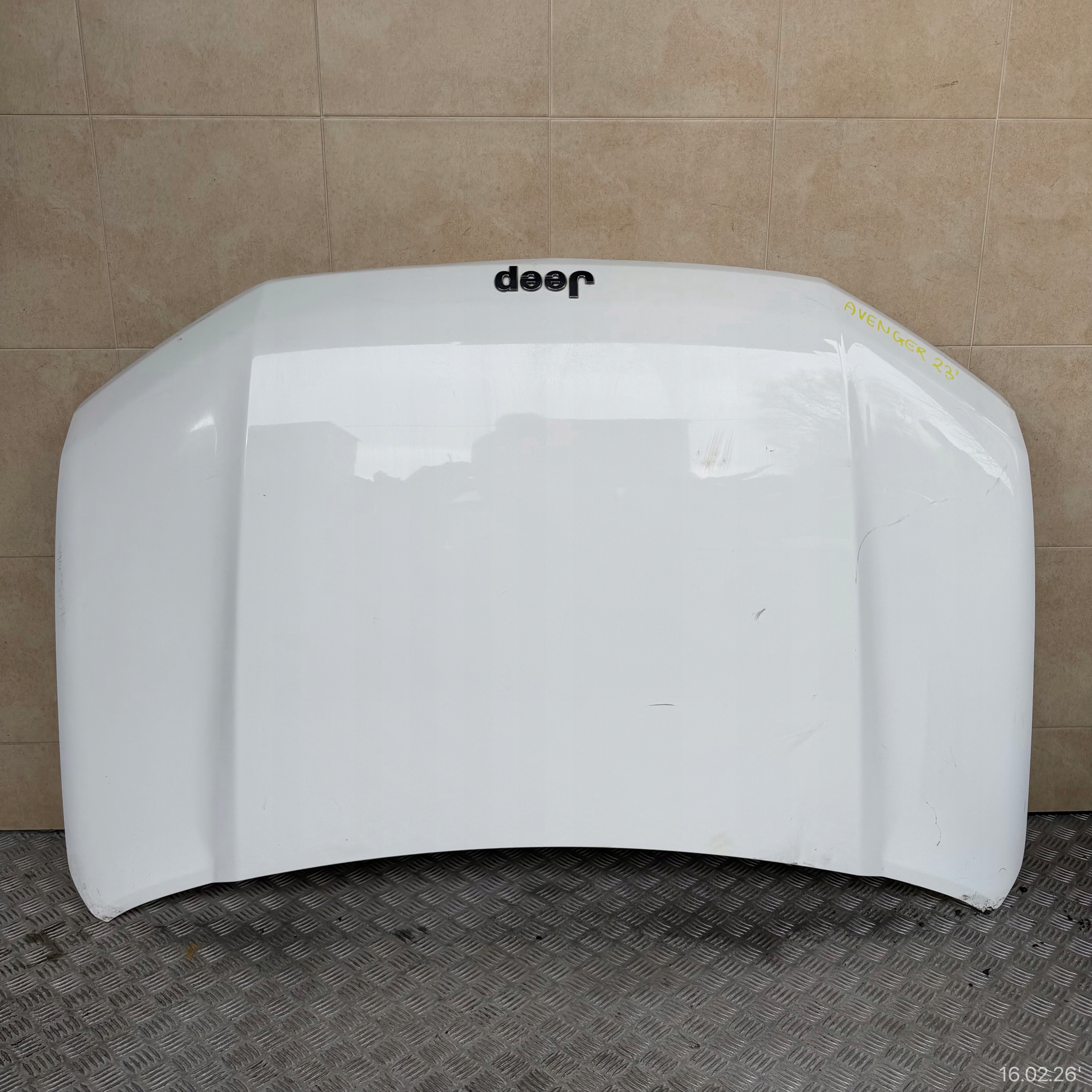 bonnet front complete JEEP AVENGER 2023 year