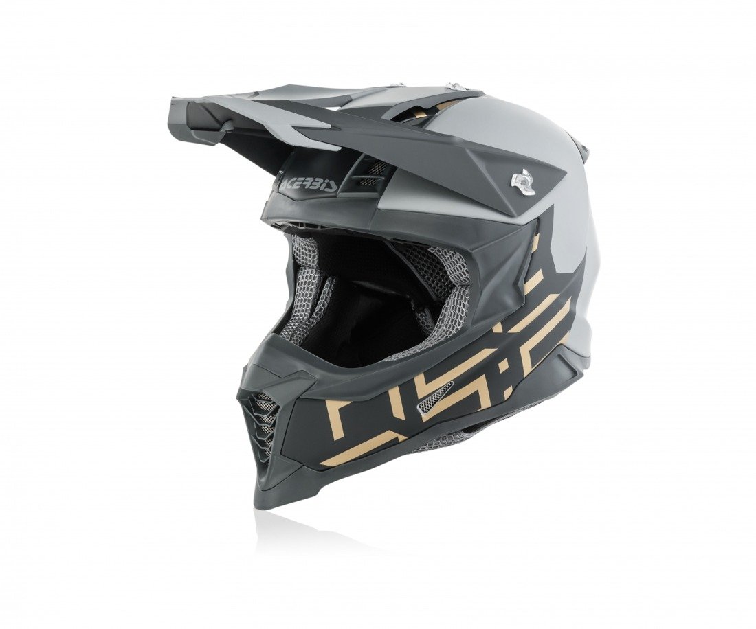 Kask Acerbis X-RACER VTR Szaro Czarny L