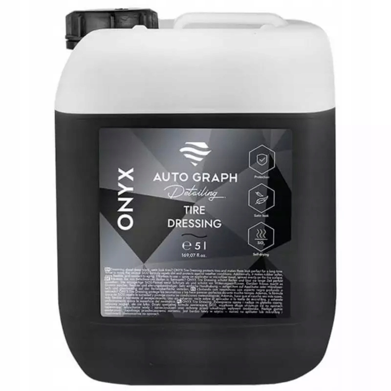 Auto Graph ONYX Tire Dressing 5L - dressing do opon z dodatkiem SIO2