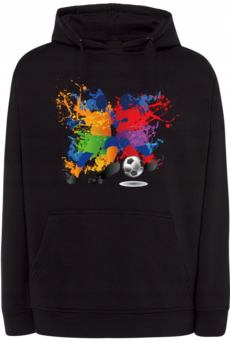 Pánská mikina s potiskem Fotbal Barva r.XS