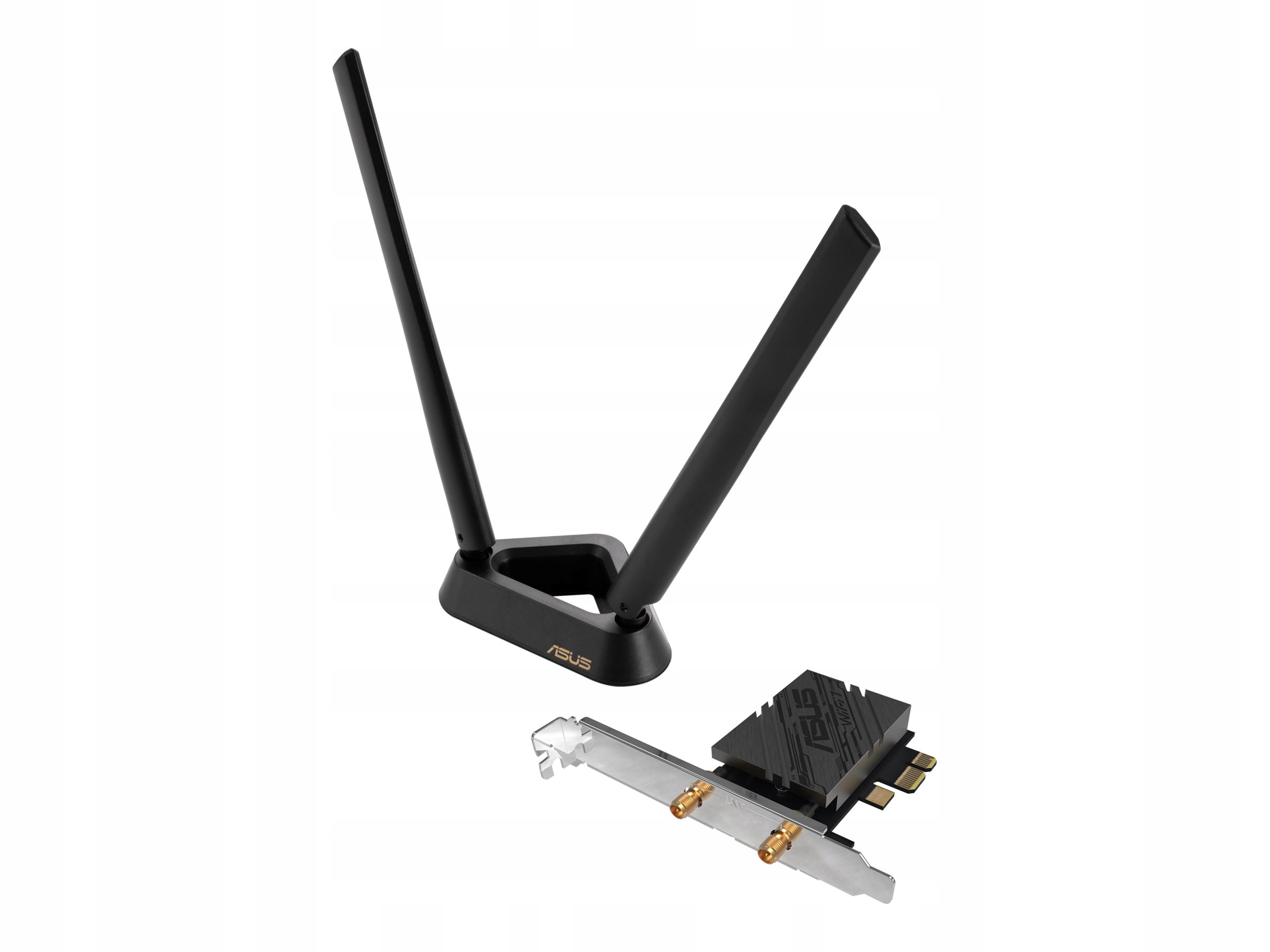 Asus PCE-BE92BT trojpásmový Wi-Fi adaptér, Bluetooth 5.4, Wi-Fi 7, 802.11be
