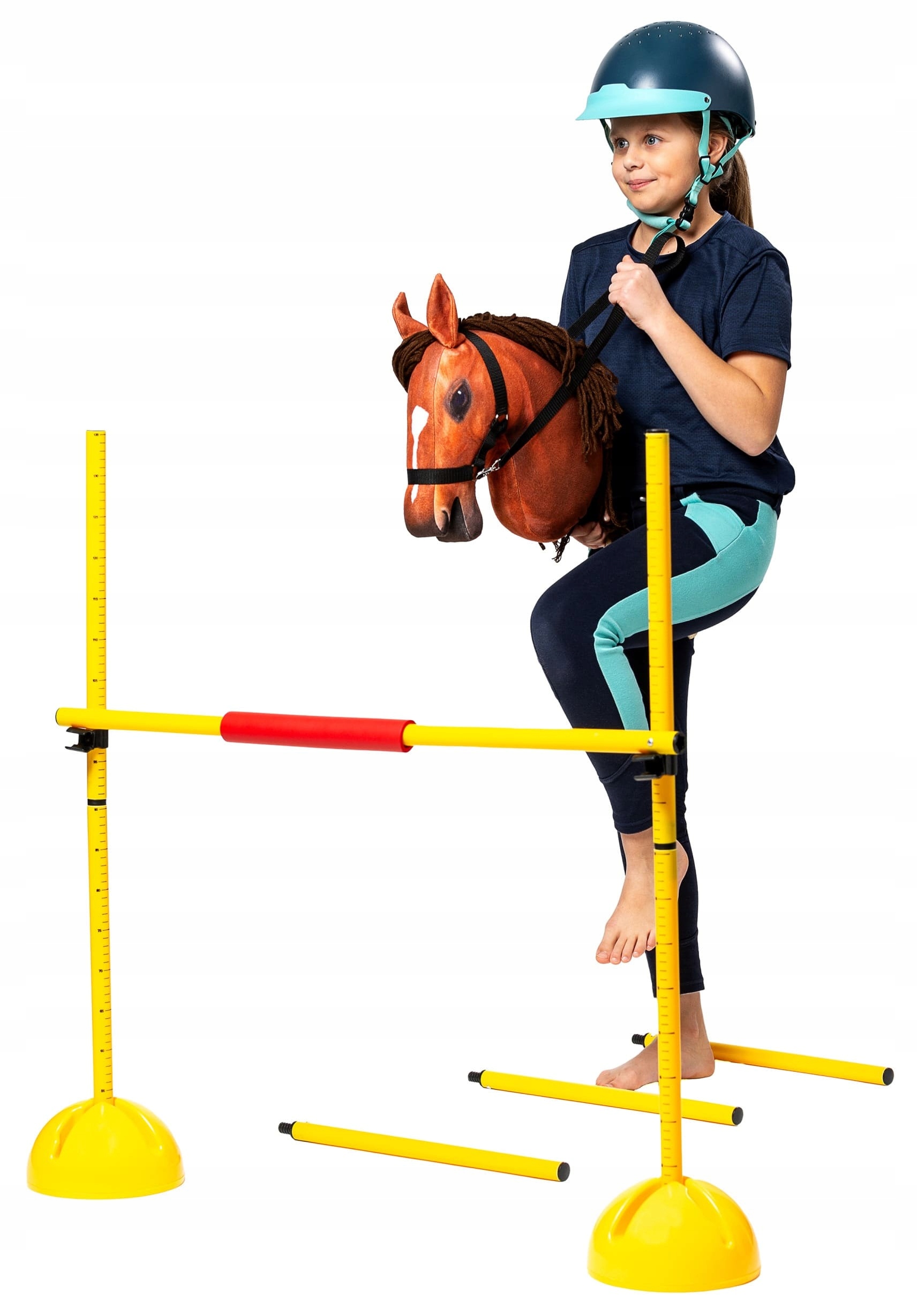 PRZESZKODA TRENINGOWA DO SKAKANIA HOBBY HORSE TRENING SKOK NA KONIU + TORBA Rodzaj skoczki