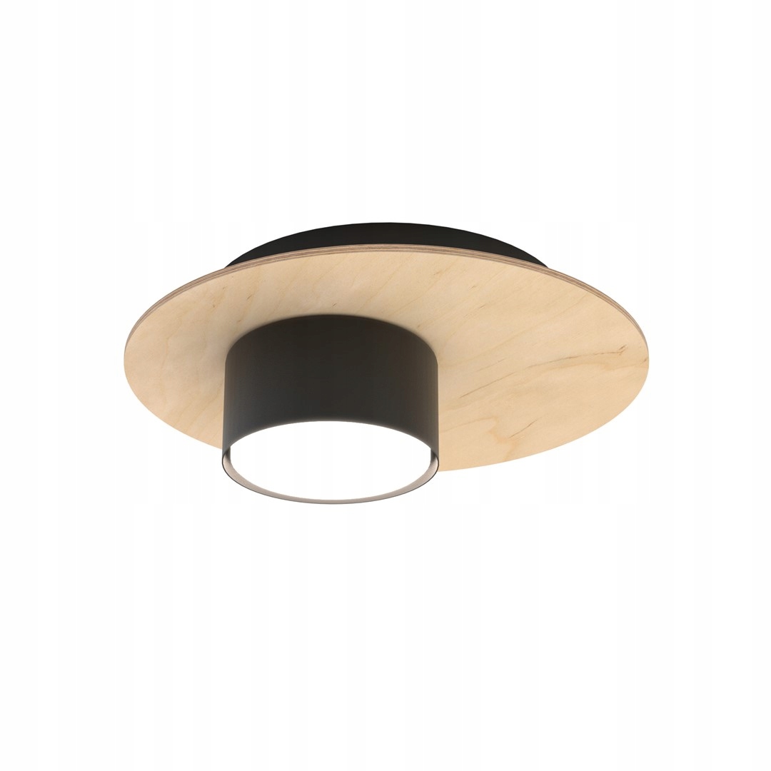 Emibig Pixo 1 Bl Závěsná lampa převis Ocel práškově lakovaná Černá 12W M
