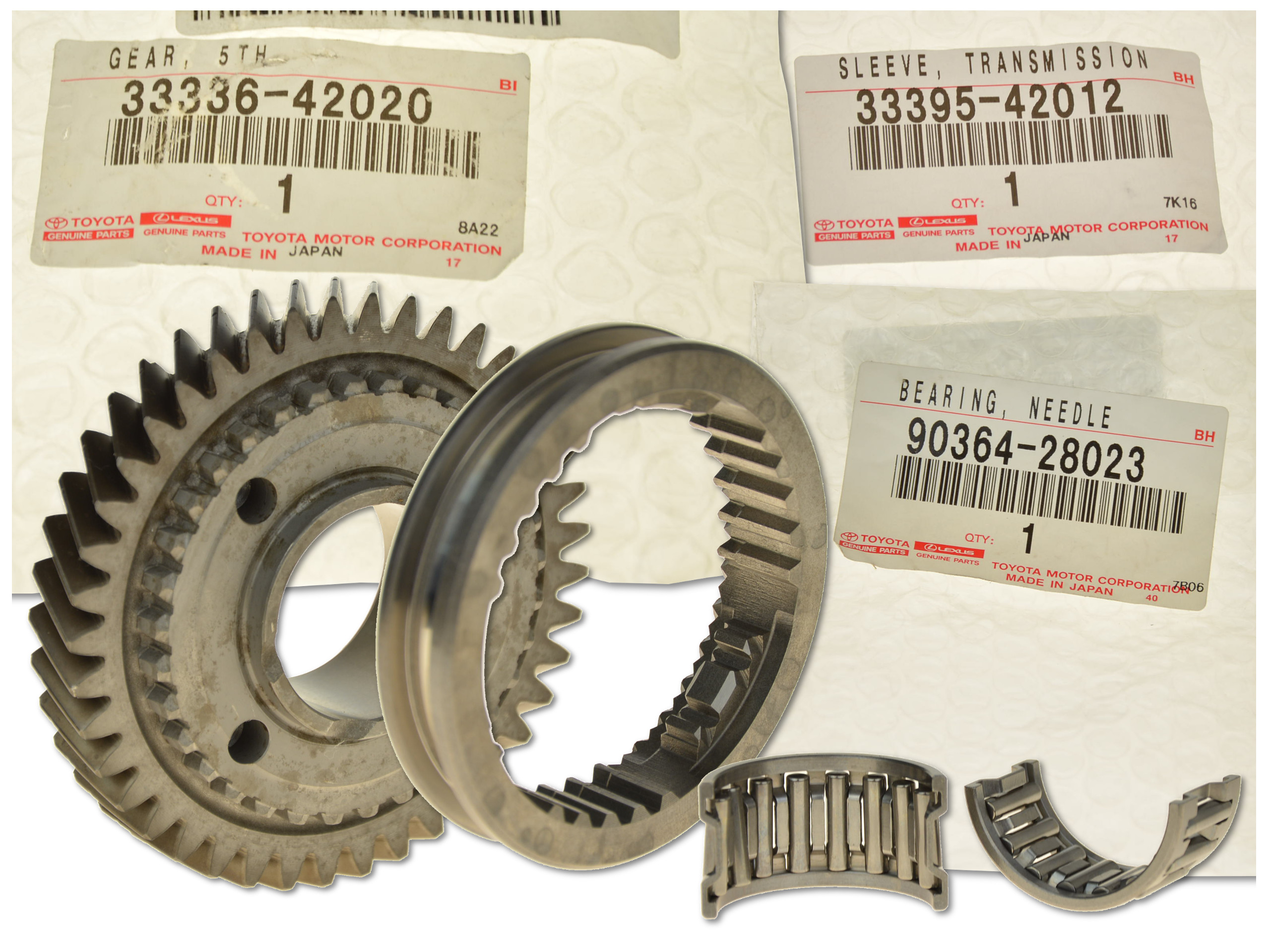 KOŁO PRZESUWKA 5 BIEG 33336-42020 ORYGINAŁ TOYOTA